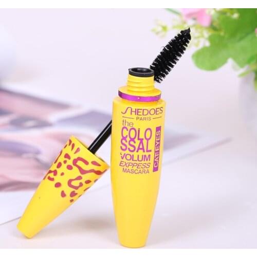 4D Silk Fiber Lash Mascara Waterproof Rimel Mascara Eyelash Extension Black Ink Thick Lengthening Eye Lashes Cosmetics T0245