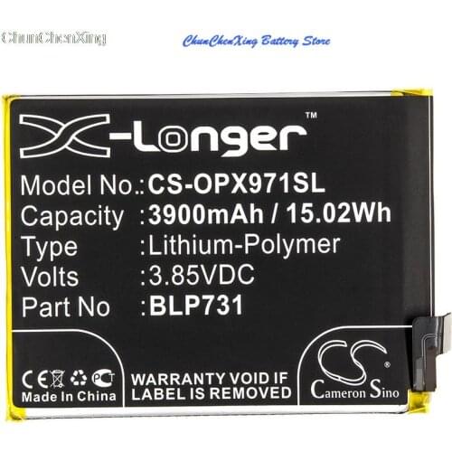 Cameron Sino 3900mAh Battery BLP731 for OPPO Realme 5 Pro,RMX1971