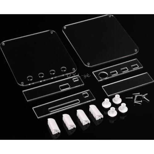 Acrylic Protection Case For DSO138 Mini Digital Oscilloscope DIY Anti Scratch Cover Transparent Shield