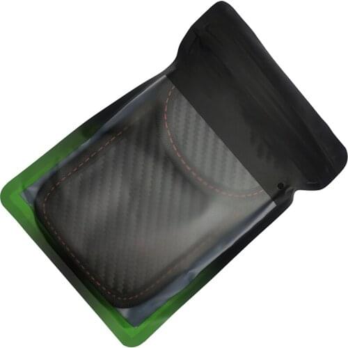 Car Key Keyless Business Card Key Holders Storage Go RFID Protection Radio Blocker Bag Case Cover Carbon Fiber