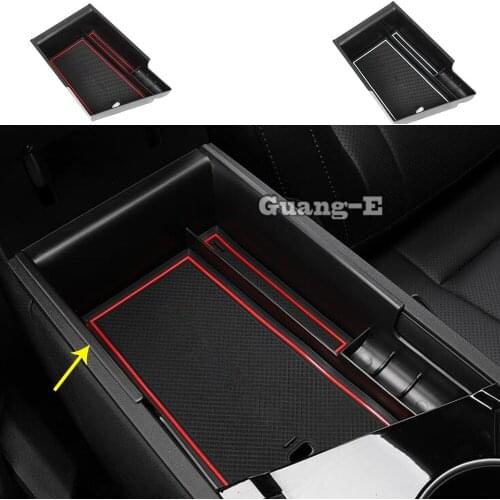For Hyundai Elantra Avante 2021 2022 Car Cover Inner Storage Trim Container Center Console Cup Holder Gear Box Frame Armrest