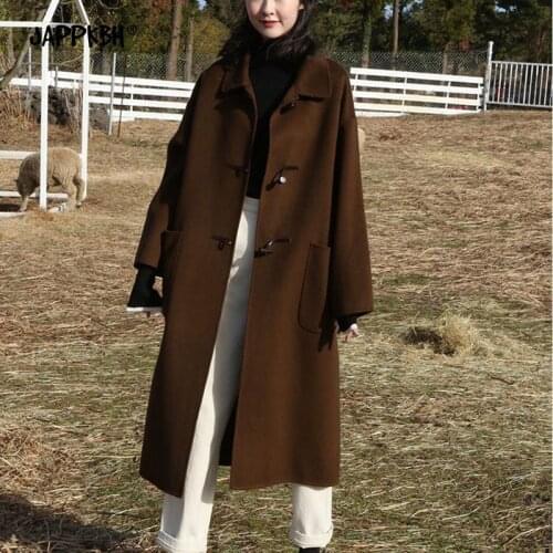 JAPPKBH Women's Wool Coats