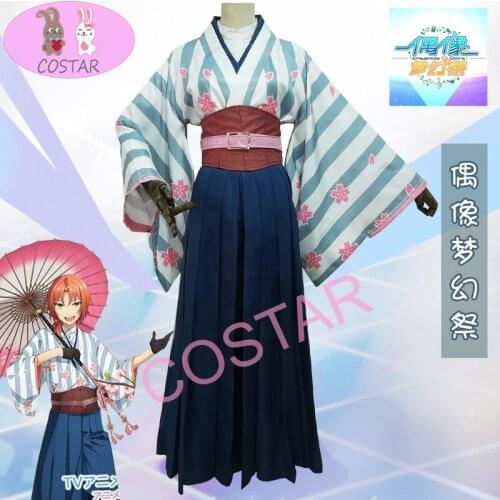 COSTAR Anime Game Ensemble Stars Cosplay Costume Cherry blossom kimono Cosplay Suit Men Women Halloween