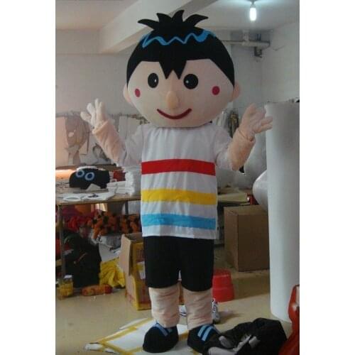 2016 Hot Sale Fashion Boys Cartoon Outfit Carnival Mascot Costume Fancy Dress School Mascot College Costume