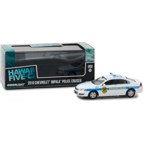 GreenLight 1:43 2010 Chevrolet Impala - Honolulu Alloy model car Metal toys for childen kids diecast gift