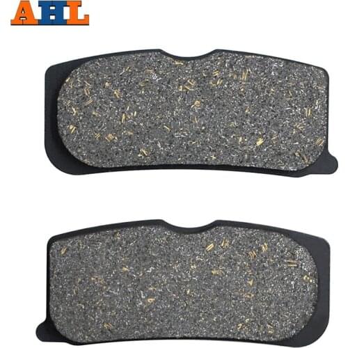 AHL Motorcycle Front Brake Pads For CAN-AM Spyder SM5 GS990 RS SE5 SES SMS Phantom Black RT-S RT RS-S RT FA474
