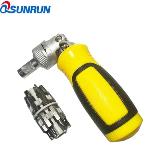 13 in 1 Multi-functional Ratchet Screwdriver Set Repair hand Tool Kit Industrial Hot Sale schroevendraaier