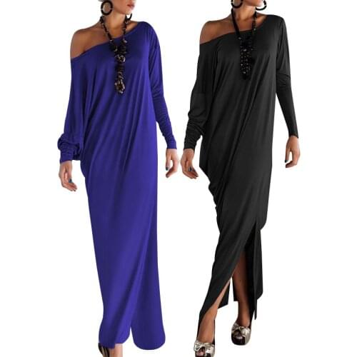 2018 New Autumn Winter Women Dress Long Sleeve Dresses Fashion Maxi Dress Plus Size S-3XL Vestidos Long Casual Dresses