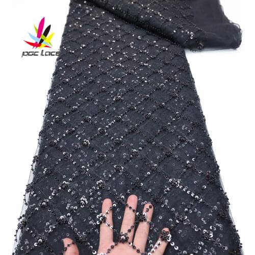 High Quality African 3D Flower Lace Embroidered Fabric 2020 French Tulle NetLace Nigerian Labric XZ2017B-1