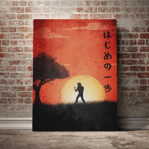 Hajime No Ippo Poster Canvas Wall Art Decoration prints for living Kid Children room Home bedroom decor painting