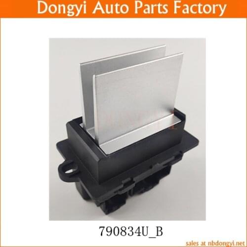 Blower Motor Resistor OE NO. 790834U_B