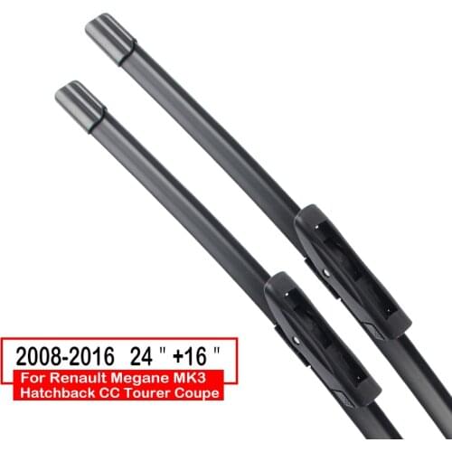 Windshield Wiper Blade For Renault Megane MK3 Hatchback CC Tourer Coupe 2008-2016 Car Accessories front window wiper blade