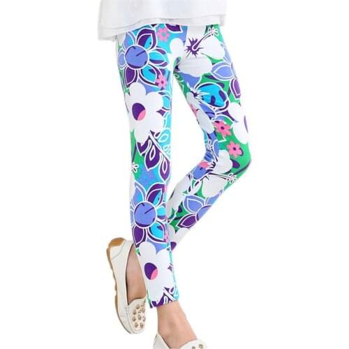 Baby Pants Kids Girls Clothes Tight Pants Printed Leggings Childrens Clothing 1 Piece Pencil Trousers
