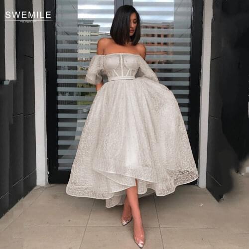 SWEMILE Womens Off Shoulder Dresses