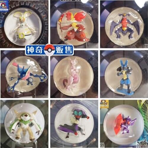 TOMY Genuine Pokemon Action Figure Tapu Lele Zeraora Tapu Bulu Pikachu MC Color Boxed Model Toy