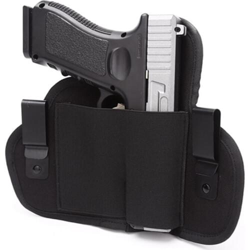Left and Right Hand Universal Gun Nylon Concealment Holster Tactical Glock 17 Beretta M9 Belt Holster Gun Case