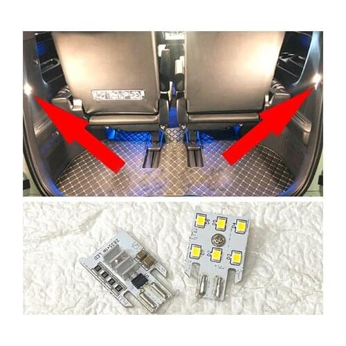 For Vellfire Alphard 30 Series Bright LED Baggage Trunk Tail Box Light