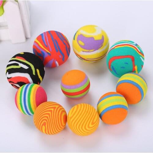 Funny Cat Ball Cat Toy Ball Fidget Toy Dog Cat Toy Pet Small Ball Micro-bouncing Mute Ball Pet Supplies Cat Supplies Accessories