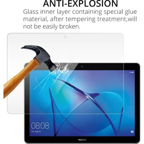 Tablet Tempered Glass Screen Protector Cover for Huawei MediaPad T3 10 9.6 Inch Anti-fingerprint Protective Film