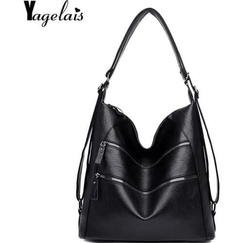 Ladies Handbag Women Messenger Bag Shoulder Bag High Quality PU Leather Crossbody Bag Lady Tote Bag Large Capacity
