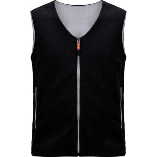 Men Women Outdoor USB Infrared Heating Vest Jacket Winter Flexible Electric Heater Thermal Clothing Waistcoat Fishing Hiking