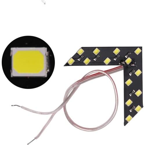 1 Pcs Car Styling 14 SMD LED Car Arrow Panel For LED Rearview Mirror Light Car Rear View Mirror Indicator Turn Signal Light 12V