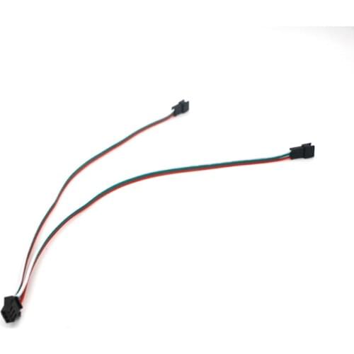 1to2 Splitter SM JST Male Female Connector Wire Cable 2pin 3pin 4pin 5pin 6pin For DC 5-24V rgb cct RGB RGBW LED Strip Light