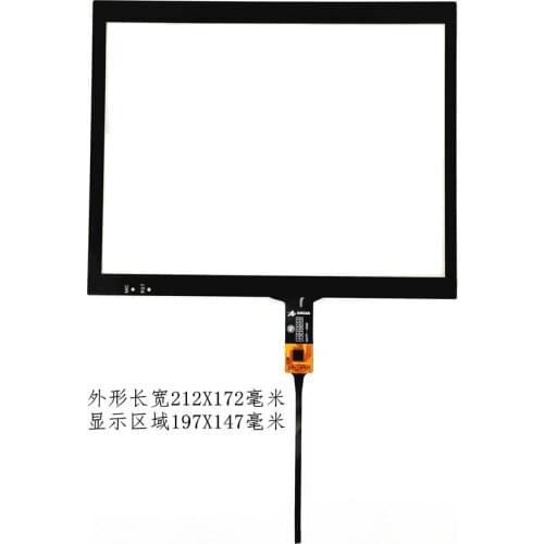 9.7 inch HLX-1819-V1-TC LCD DISPLAY Touch panel car gps multimedia radio player For