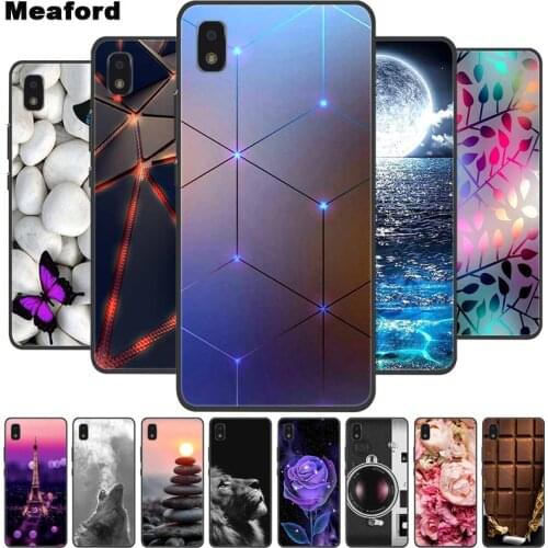 For ZTE Blade L210 Case Shockproof Soft silicone TPU Back Cover For ZTE Blade L210 Phone Cases BladeL210 L 210 Cute Cartoon