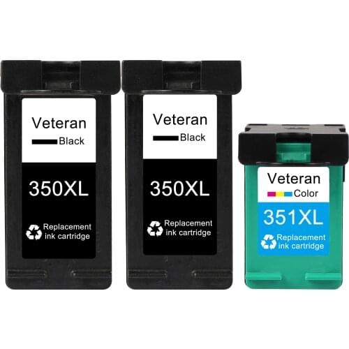 Veteran 350XL 351XL compatible Ink cartridges hp 350 351 for D4200 D4245 D4360 J5700 J6400 C4205 C4340 C4410 C4524 C5240