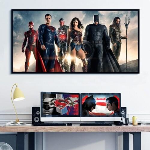Marvel Avengers Movie Canvas Painting Superhero Art Posters and Prints Wall Print Canvas Pictures Kids Room Home Decor Gifts