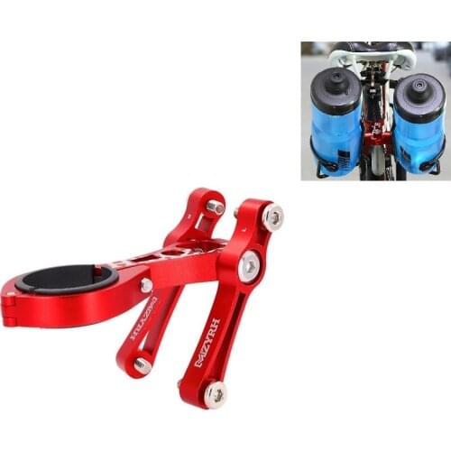 Aluminum Alloy Bike Double kettle Water Bottle Holder Large Capacity Bicycle Kettle Support Stand MTB Parts For Outdoor Cycling