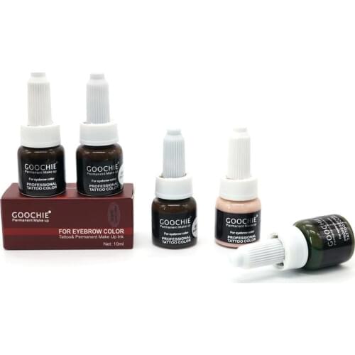 Goochie medical pmu tattoo pigment for eyebrow