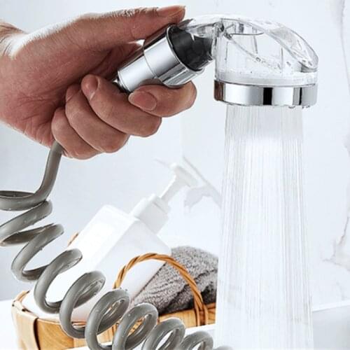 Multifunction Faucet Shower Head Spray Set Washing Hair Sink Connector Handheld Shower With Hose For Pet Bathroom Kitchen Tools