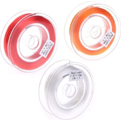 Fishing Fly Line Support Braided Sinking Shock Leader Line Abrasion Resistant N0PC