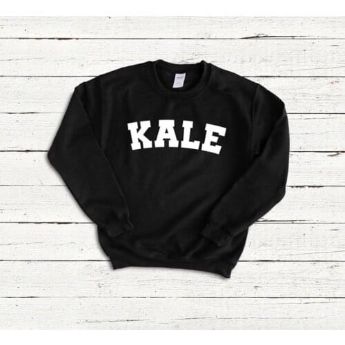 Skuggnas New Arrival Kale Sweatshirt Unisex Pullover Tumblr Sweatshirt Long Sleeve Fashion Jumper Drop Shipping