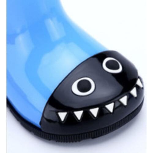 New childrens rain boots water shoes cute cartoon crocodile baby rain boots boys and girls non-slip children boys and girls