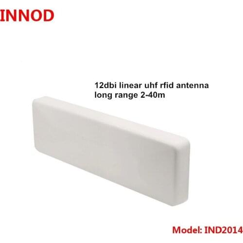 Rfid highway access control gen2 passive waterproof 15meters long distance linear polarization uhf rfid 915mhz antenna 12dbi