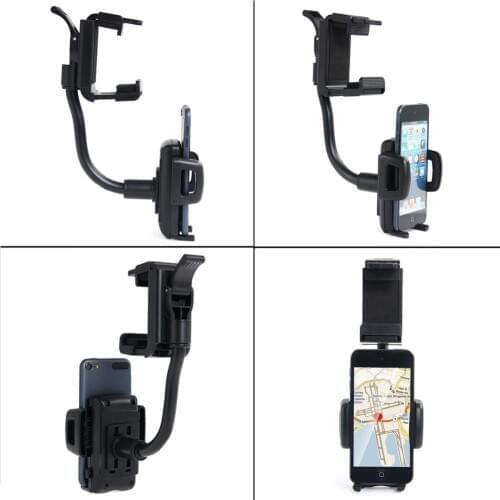 Universal Car Rearview Mirror Mount Holder Stand Clip for Smart Phone PDA MP3