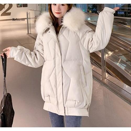 Womens Winter Long Sleeve Hooded Cotton-Padded Clothes Coat New Style Fashion