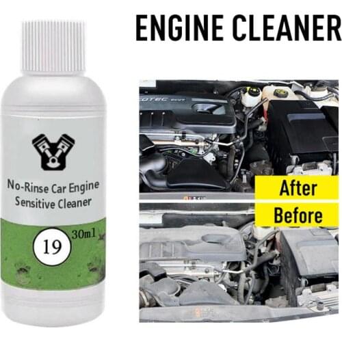 1PC 30ml Engine Compartment Cleaner Removes Heavy Oil Car Accessories Engine Warehouse Cleaner Window Cleaner