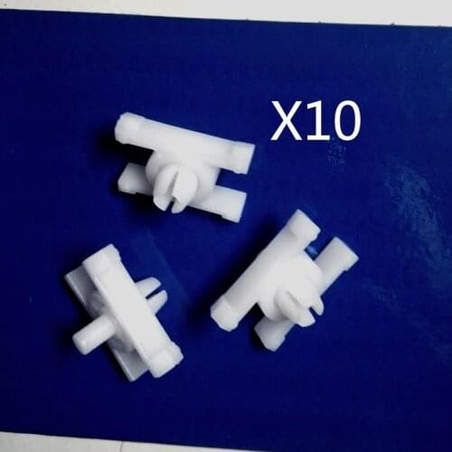 10 Pieces Door Side Impact / Rocker Moulding Clip for BMW E10 E12 E21 E30 51-13-1-829-904 / 51131829904