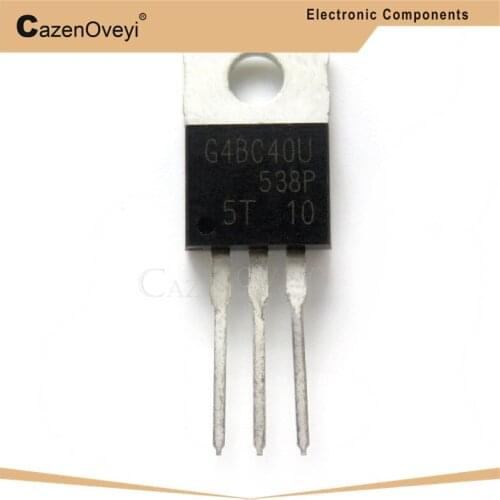 10pcs/lot IRG4BC40U G4BC40U G4BC40UD TO-220 20A 600V Power IGBT transistor In Stock