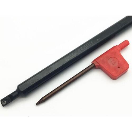 FREE SHIPPING) S1206-SWUBR06 Small bore hole turning rod Lathe Turning Tool Holder Boring Bar cnc tool