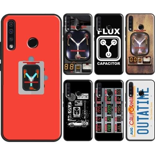 Back to the Future Flux Capacitor Case For Huawei Honor 8X 9X 10X 10 Lite 10i 7A 7C 4C 6C Pro 8A 9A 7S 8S 20 Pro Back Cover
