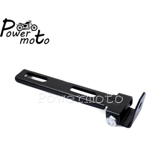 Black Solo Seat Mount Kit Driver Solo Seat Bracket Swivel Bracket for Harley Sportster Honda Yamaha Suzuki