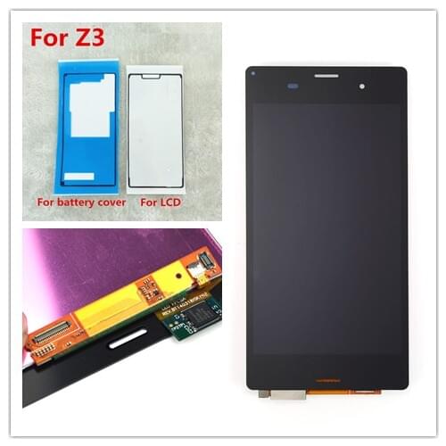 JIEYER 5.2" For SONY Xperia Z3 Display Touch Screen Digitizer For SONY Xperia Z3 LCD Screen Dual D6603 D6633 D6653 L55T