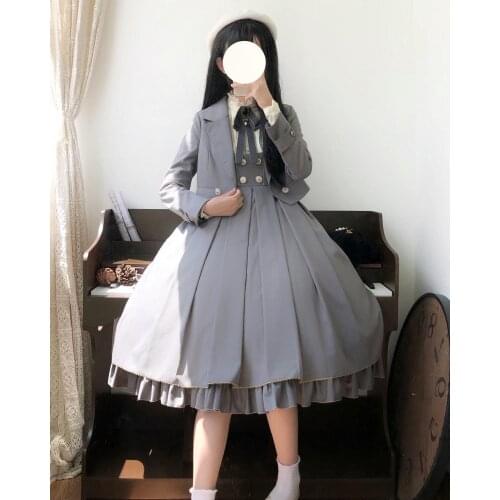 MAGOGO 1PC Big Dress JK Small Suit College Style Jacket Girlfriends Fashion New