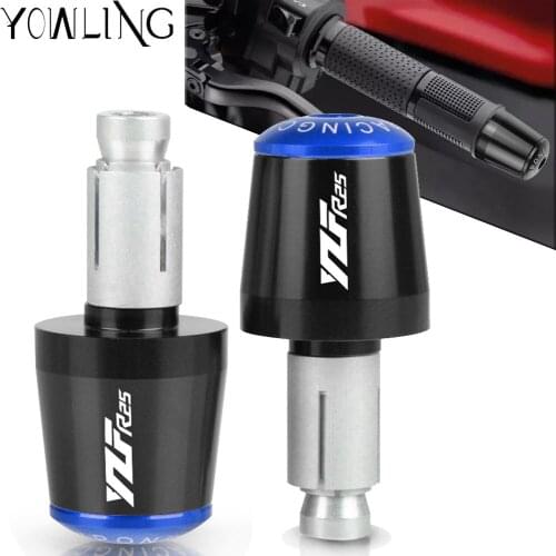 For YAMAHA R125 R 125 YZFR25 YZF-R25 2014 2015 2016 2017 2018 2019 Motorcycle grips Bar End Handle Handlebar Plug End Cap grip