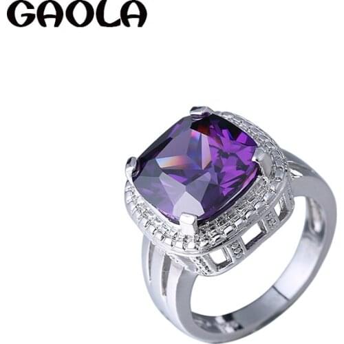 Женские золотые кольца GAOLA China At AliExpress